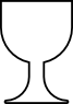 Link to a large version of The cup or chalice Crismon