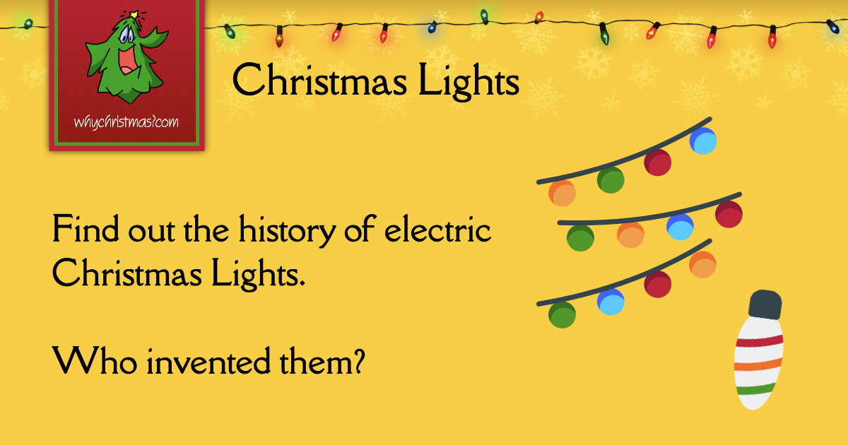 History of Electric Christmas Lights