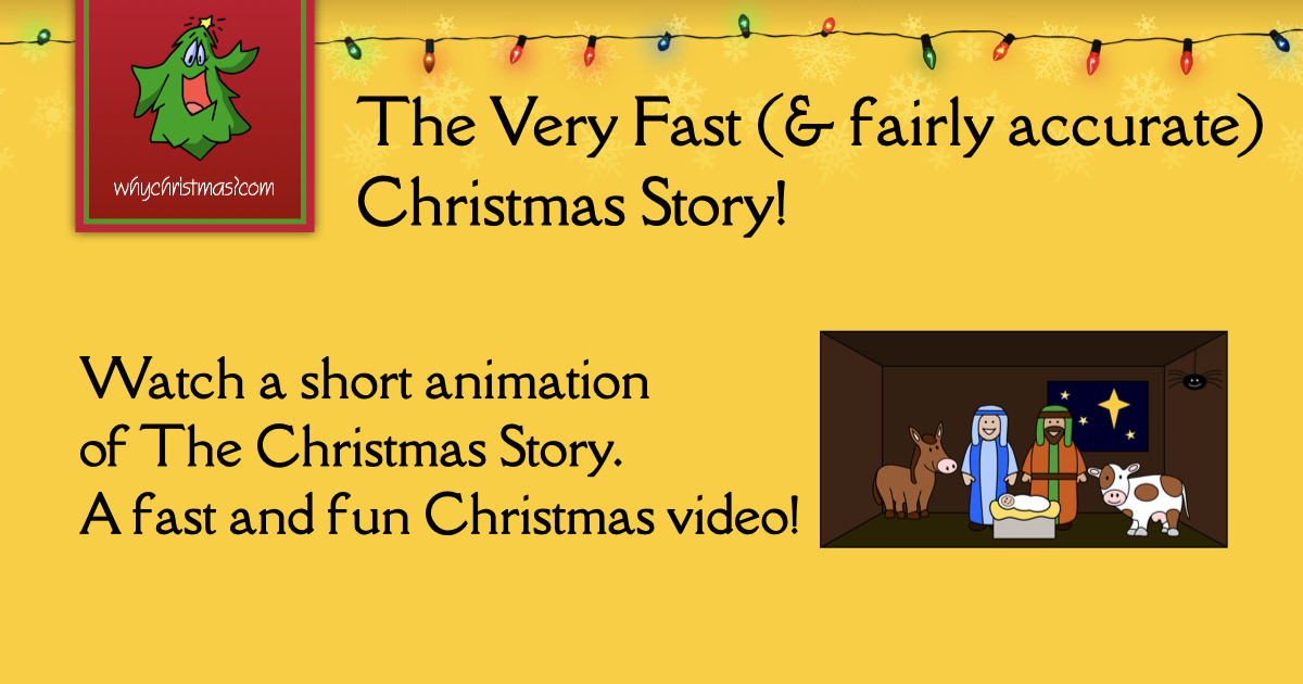 A 3 minute animated Christmas Story - WhyChristmas.com